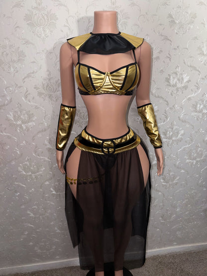 Egyptian Goddess 6 Piece Costume Set