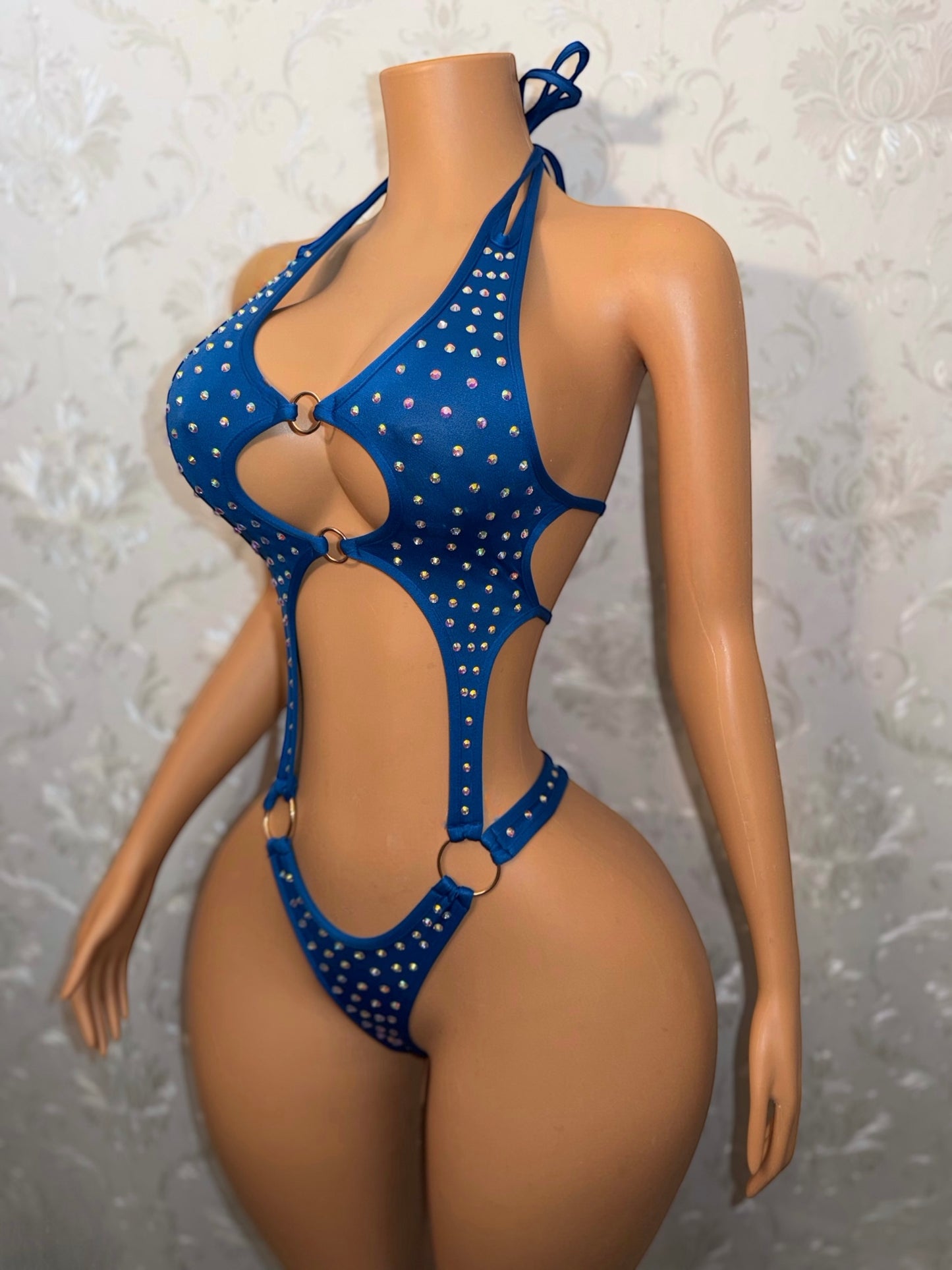 Sadé Rhinestone One Piece Fits S-L