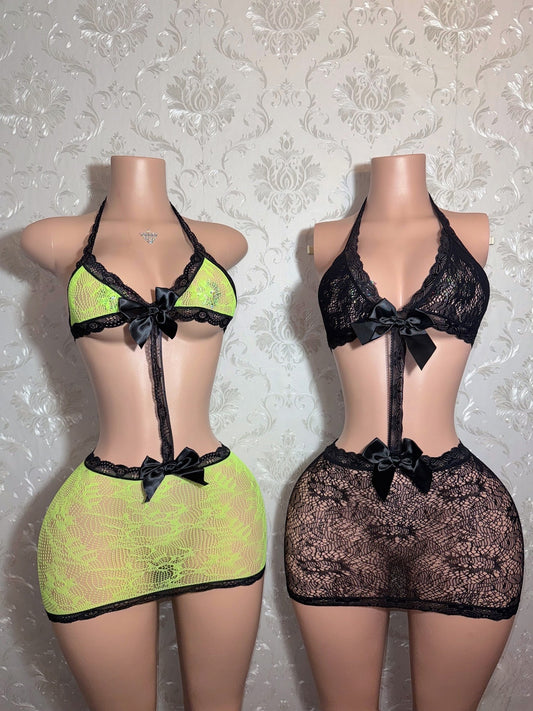 Princess of Hearts — Lace Dress Fits XS-M