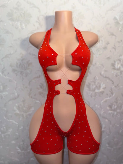 Don’t Play With Me Romper Fits S-L