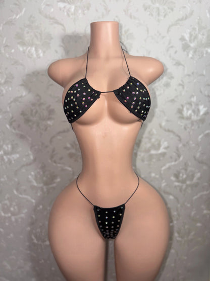 Martina Rhinestone Bikini Fits XS-XL
