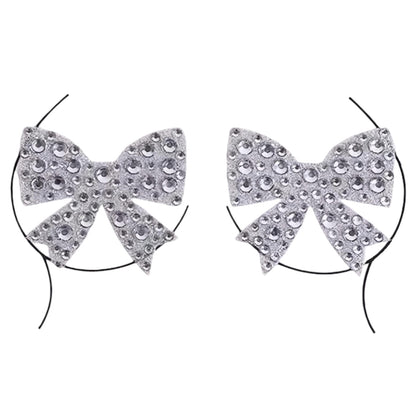 Rhinestone Bows Crystal Gem Pasties