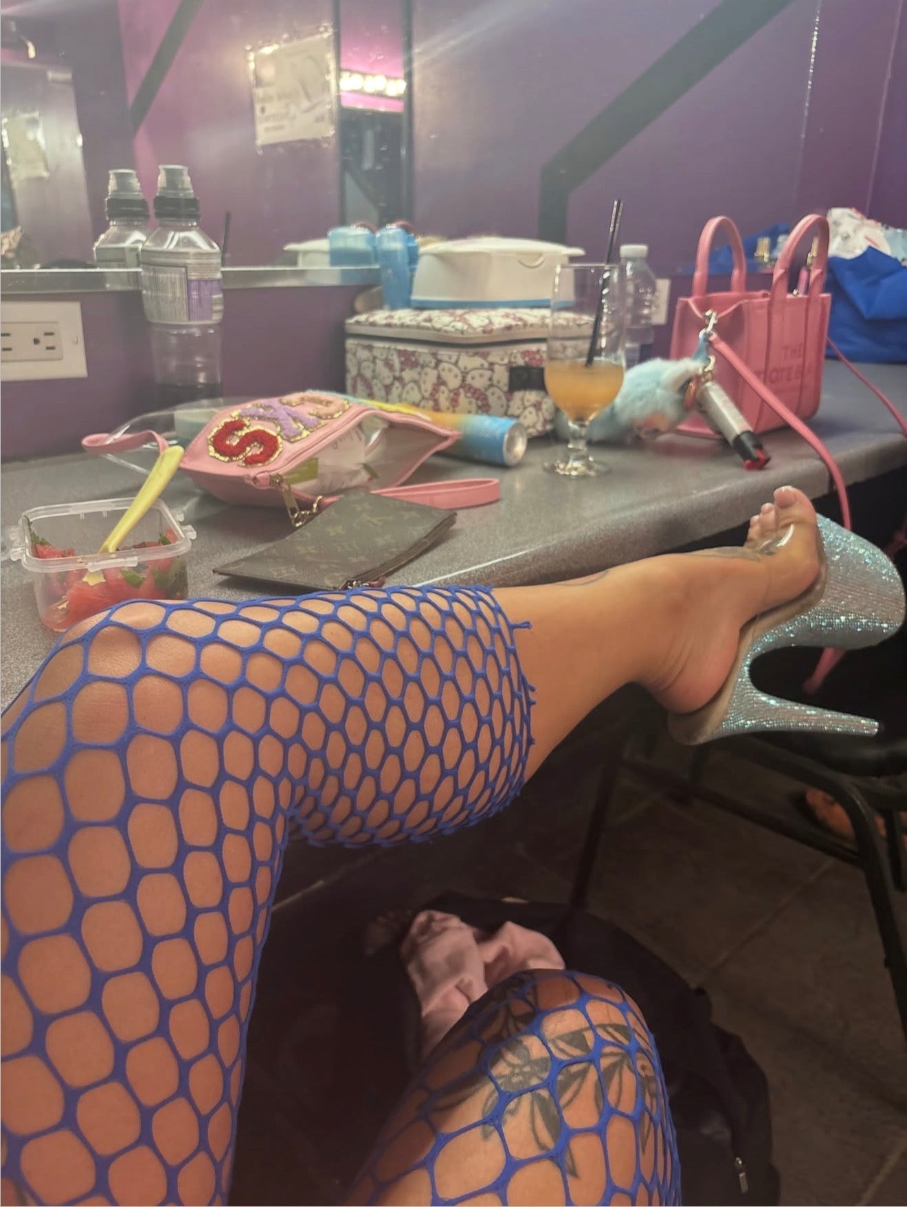 Stella Pothole Fishnet Legging Only Fits XS-L