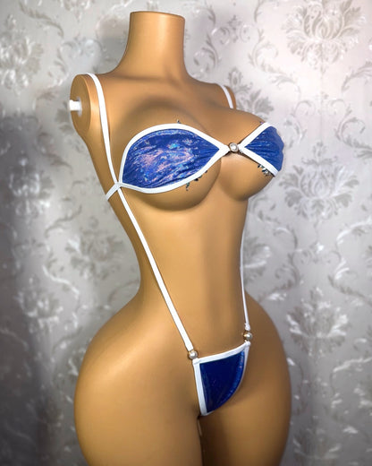 Yailin x SD Xotic Swim — Slingshot Bandeau Bikini
