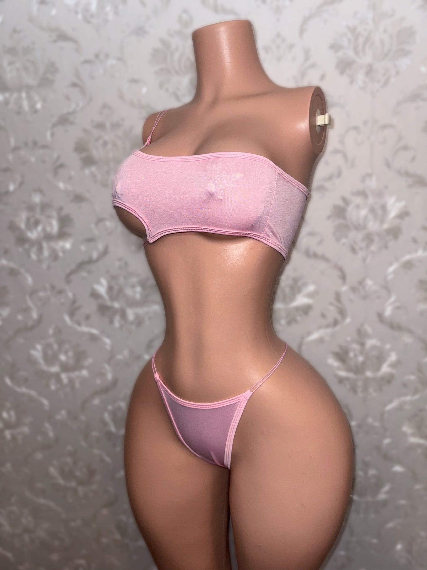 Strawberry Mylk Asymmetrical 2 Piece