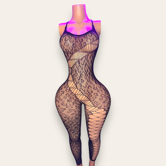 Bad Baby — Clubwear Fishnet Jumpsuit fits XS-L