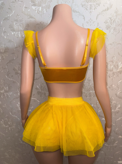 Belle Costume 4 Piece Set