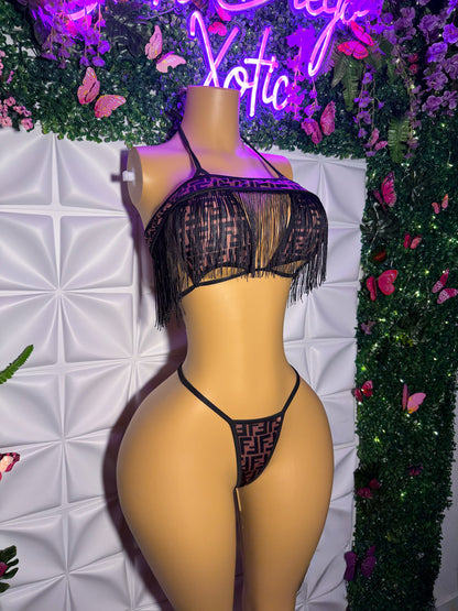 Yvette — 3 Piece Bikini Set with Tassels