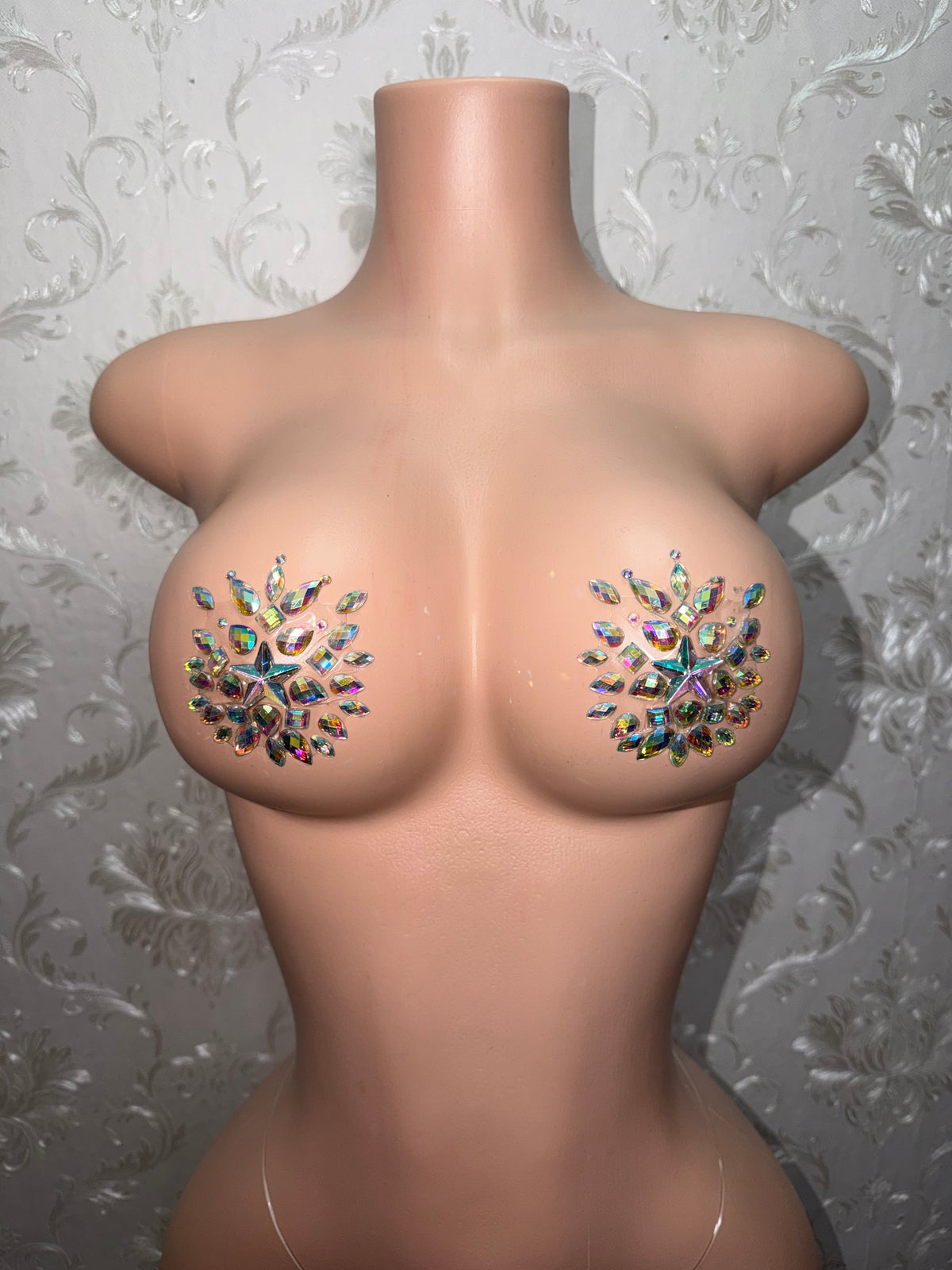 Crystal Gem Pasties Shooting Star