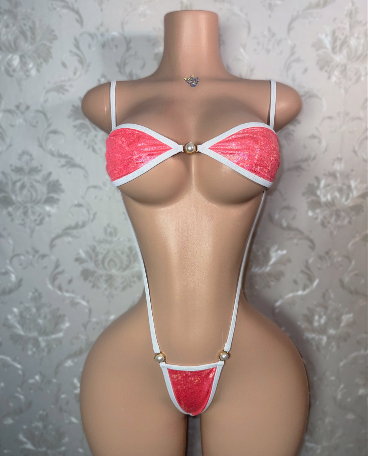 Yailin x SD Xotic Swim — Slingshot Bandeau Bikini