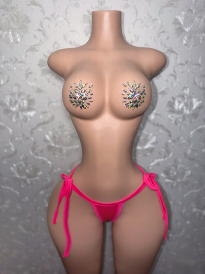 String Tie Thong High Quality Stripper Thongs Fits XS-L