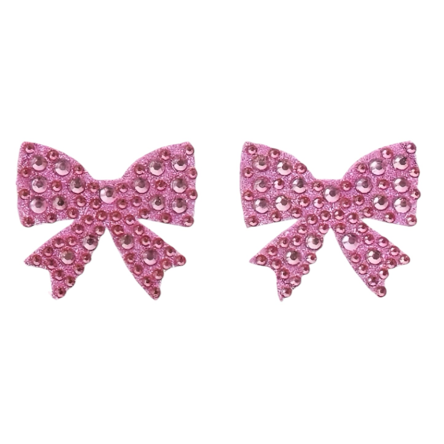 Rhinestone Bows Crystal Gem Pasties
