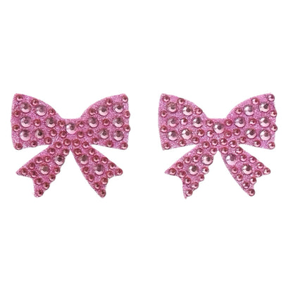 Rhinestone Bows Crystal Gem Pasties