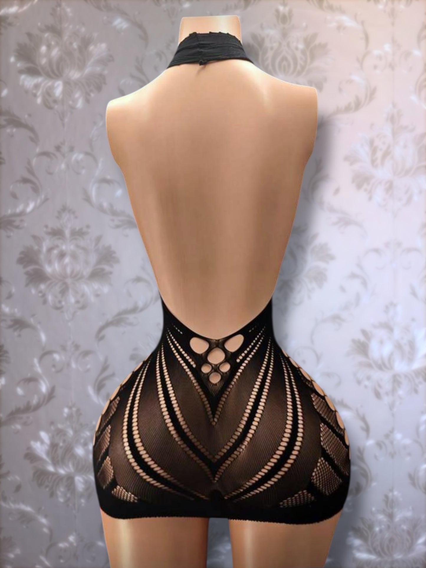 PLT Fishnet Dress