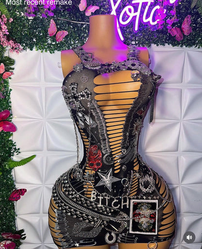 Duchess — Heavy Metal Dress Fits XS-L Remakes or Custom Inspired Dress [Pre-Order Only]