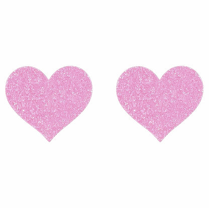 Glitter Pasties Baby Pink Heart
