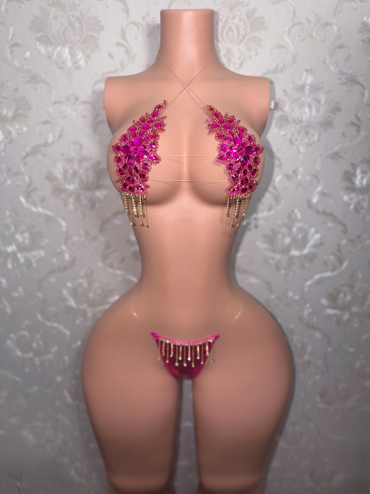 Dripping In Diamonds Crystal Bikini Birthday Set