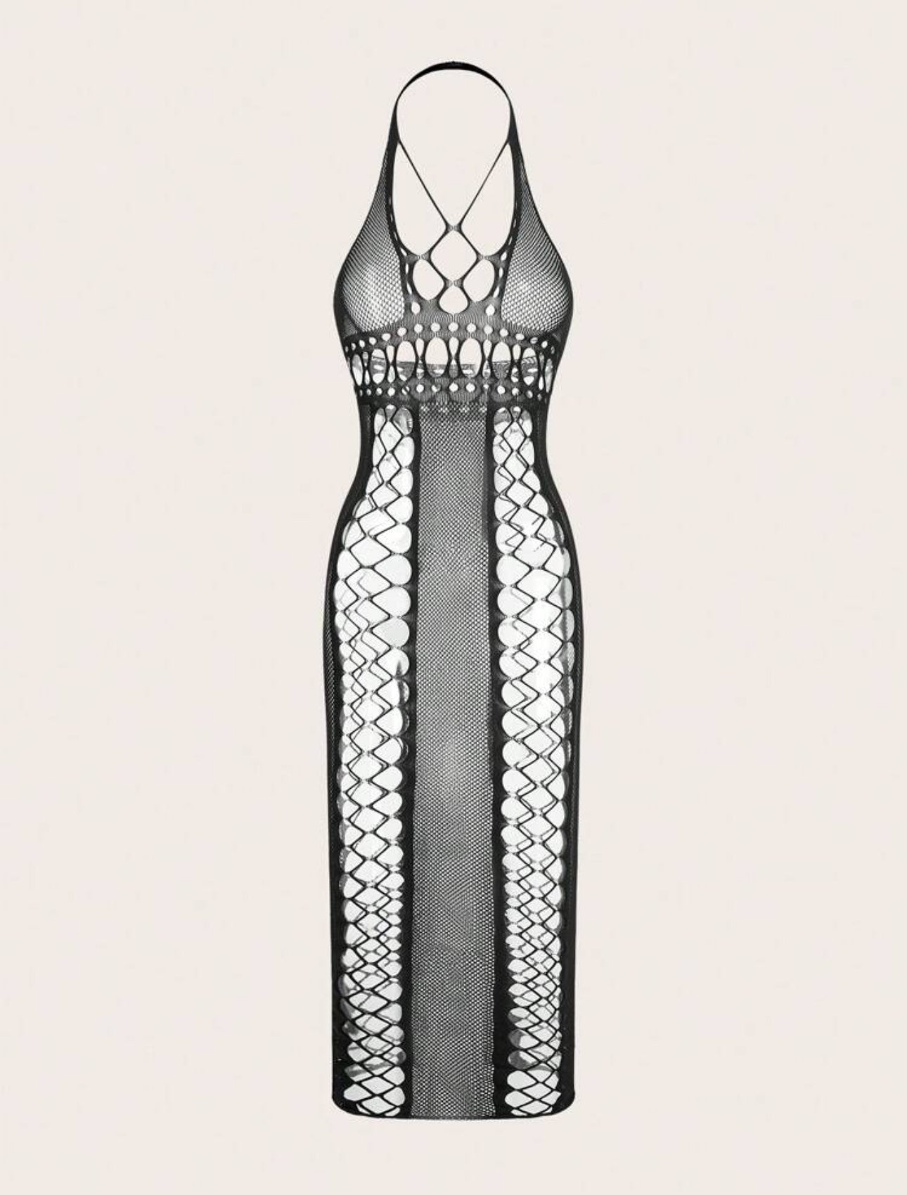 Draya — Fishnet Dress XS-XL