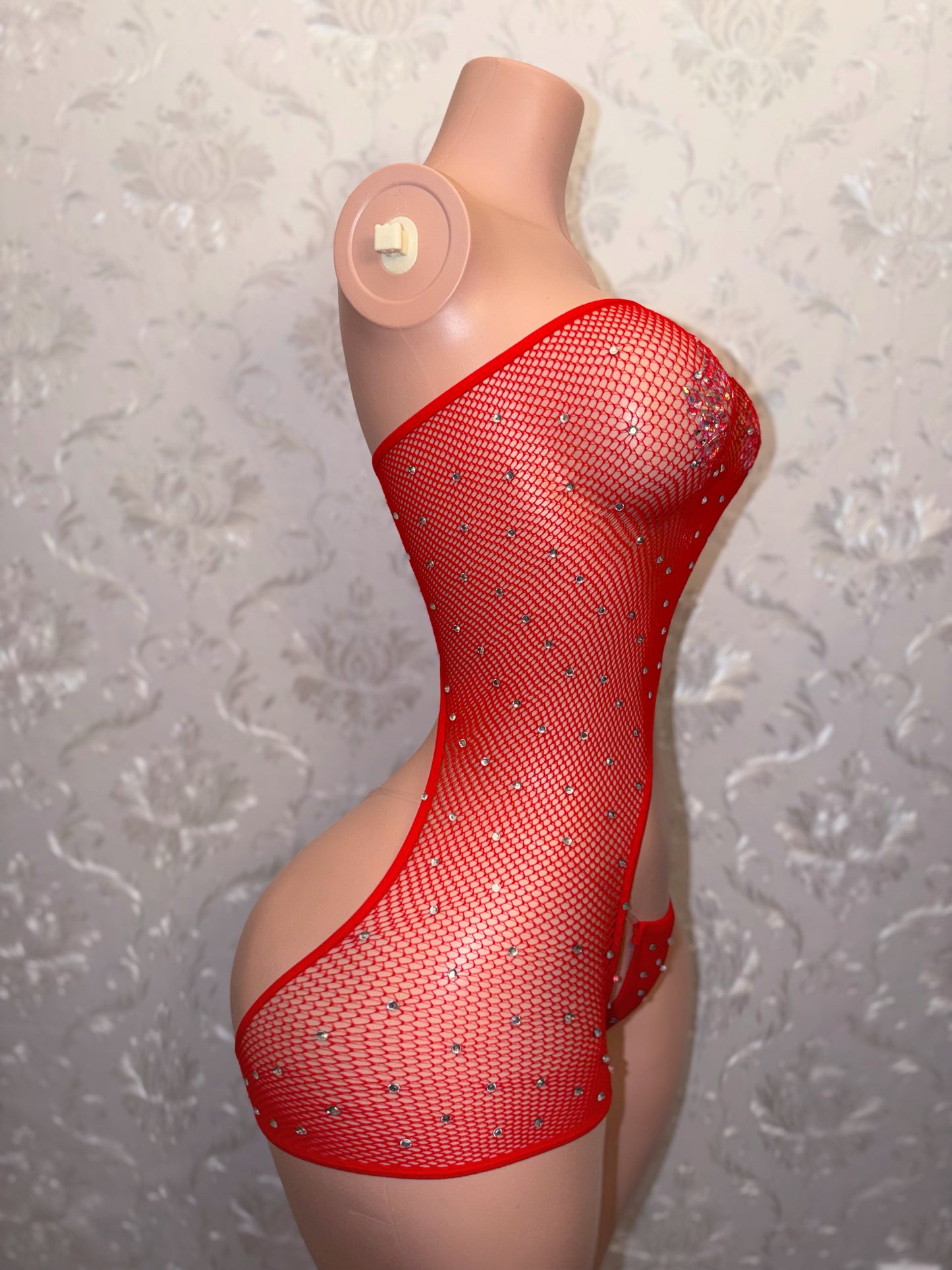 Boss Chick 2 Mesh Romper Set Fits XS-L