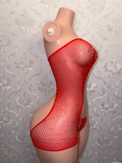 Boss Chick 2 Mesh Romper Set Fits XS-L