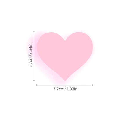 Heart Pasties - Solid Colors 1 Pair