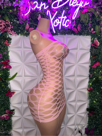 Money Maker — Fishnet Dress Plain Pothole Fits All Sizes