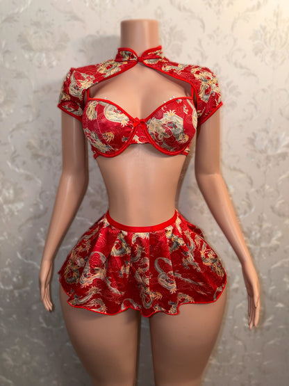 Chinese Kitty 4 Piece Set