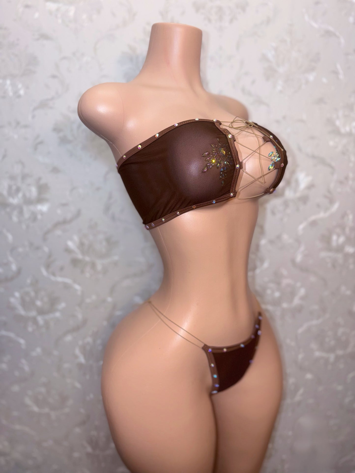 Dallas Sheer Mesh 2 Piece