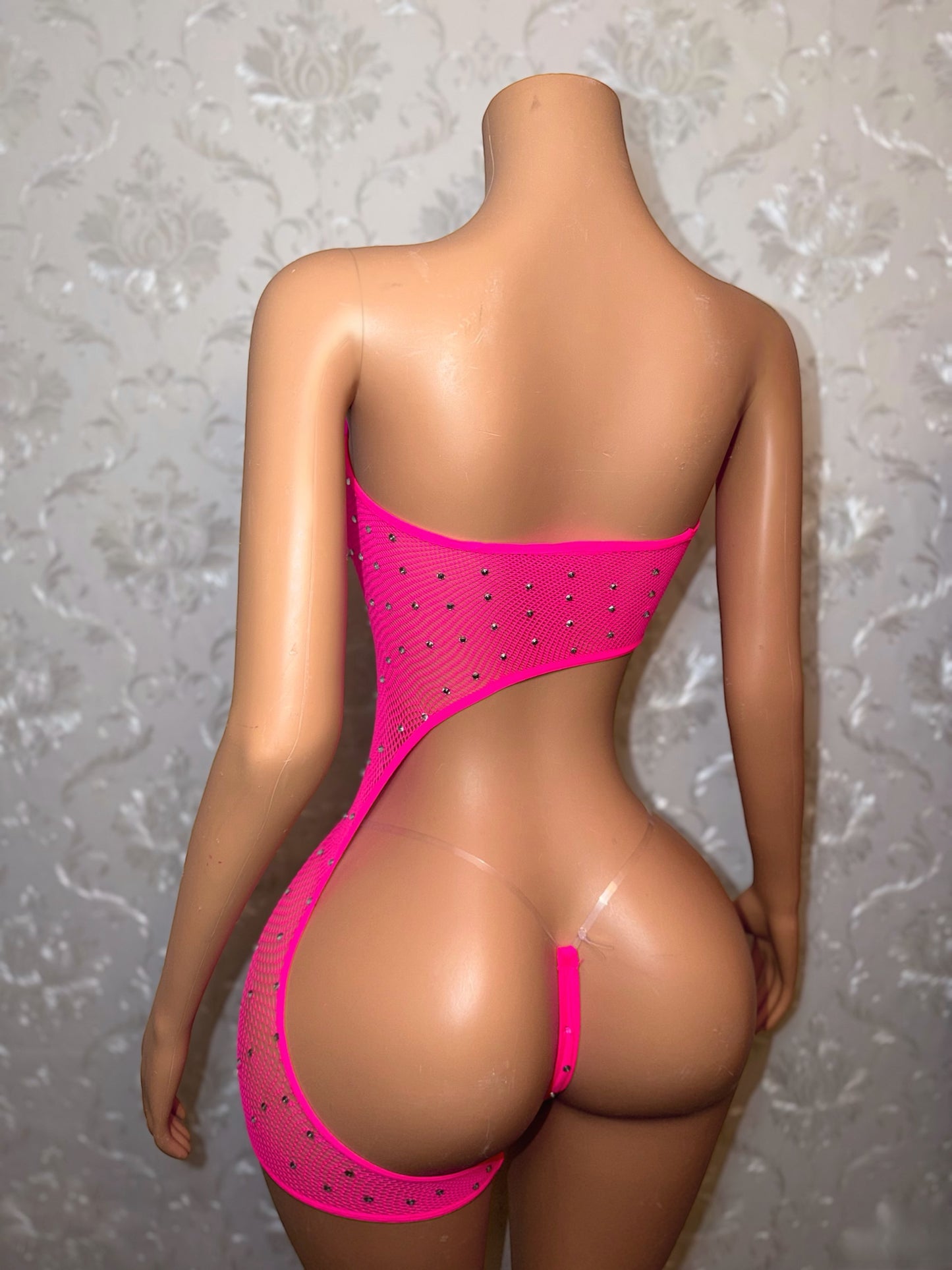 Boss Chick 2 Mesh Romper Set Fits XS-L