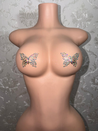 Butterfly Crystal Pasties
