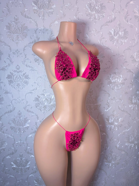 Heiress Rhinestone 2 Piece Birthday Set