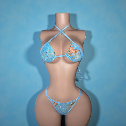 Sheer Angel Mesh Aphrodite Bikini