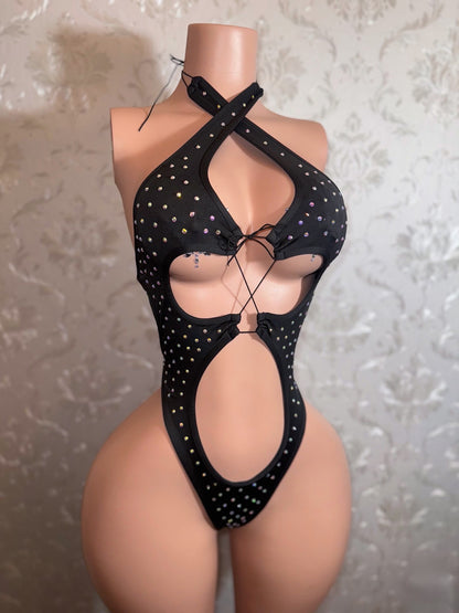 Startender Extra Rhinestone One Piece
