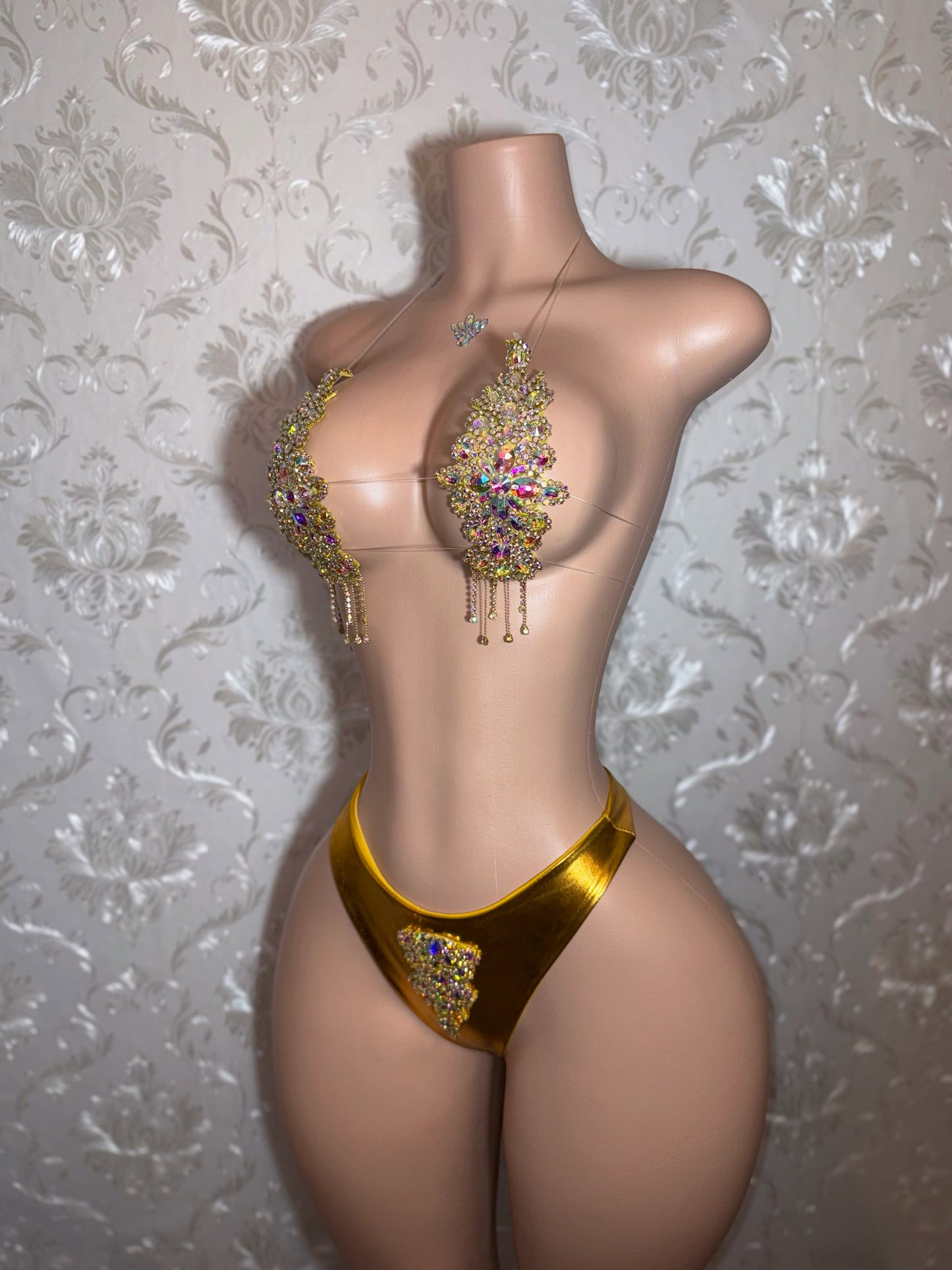 High Priestess Gold Crystal Birthday Set