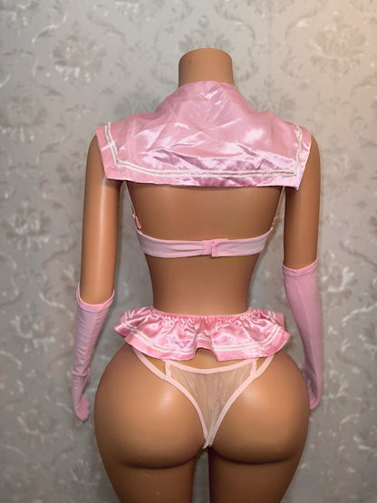 Sexy Sailor Moon 4 Piece Costume