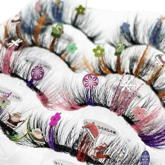 Holiday Themed Lashes