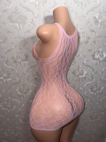 Royalty Cheetah Fishnet Dress Optional Stones Fits XS-L
