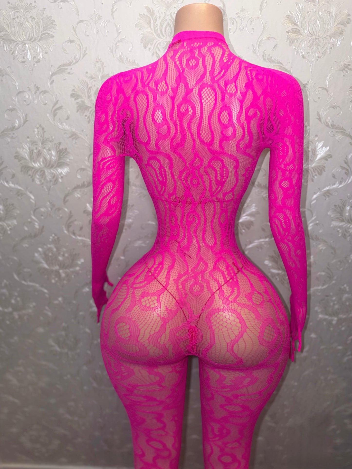 Queen of the Amazon Fishnet Jumpsuit and Martina Bikini Set XS-L