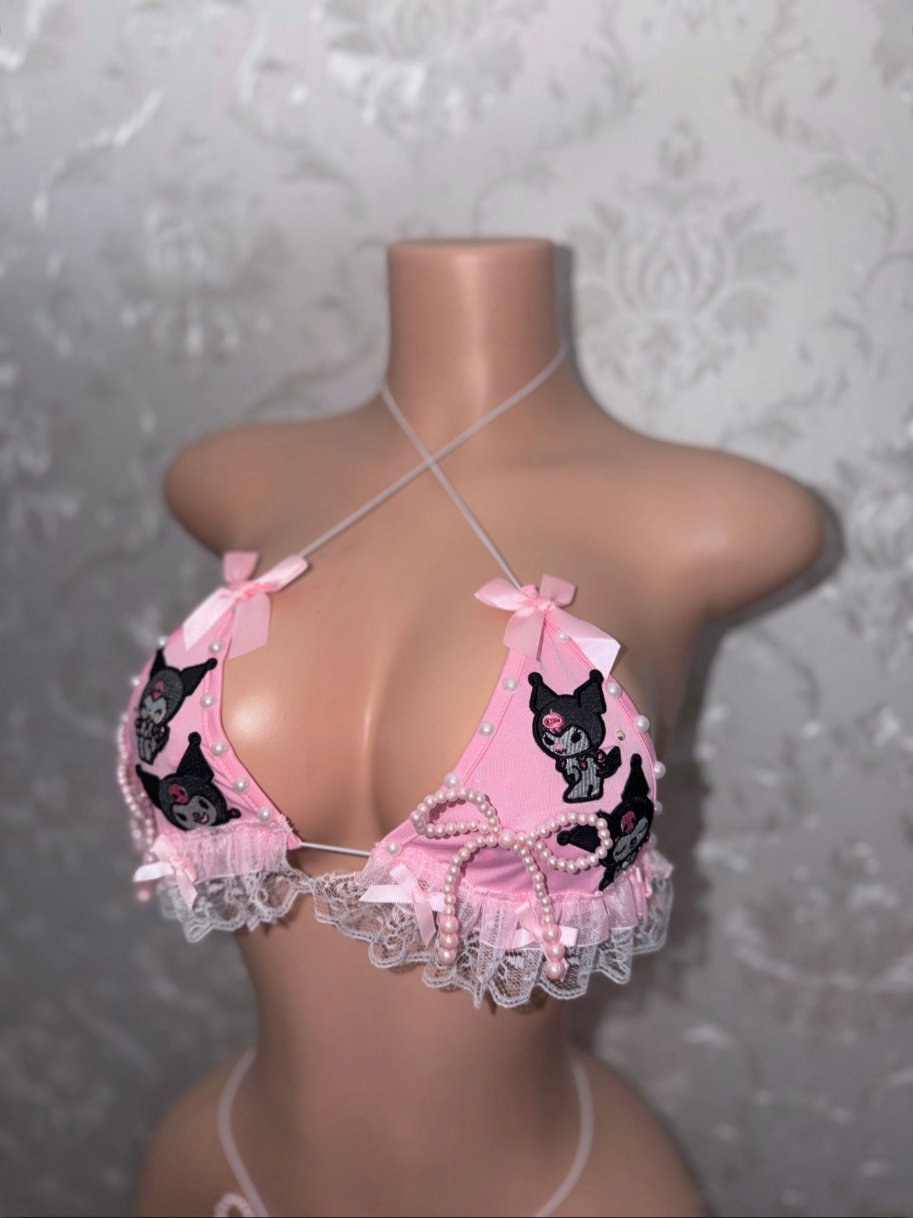 Kawaii Kouture Custom Ruffle Trim Bikini