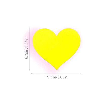 Heart Pasties - Solid Colors 1 Pair