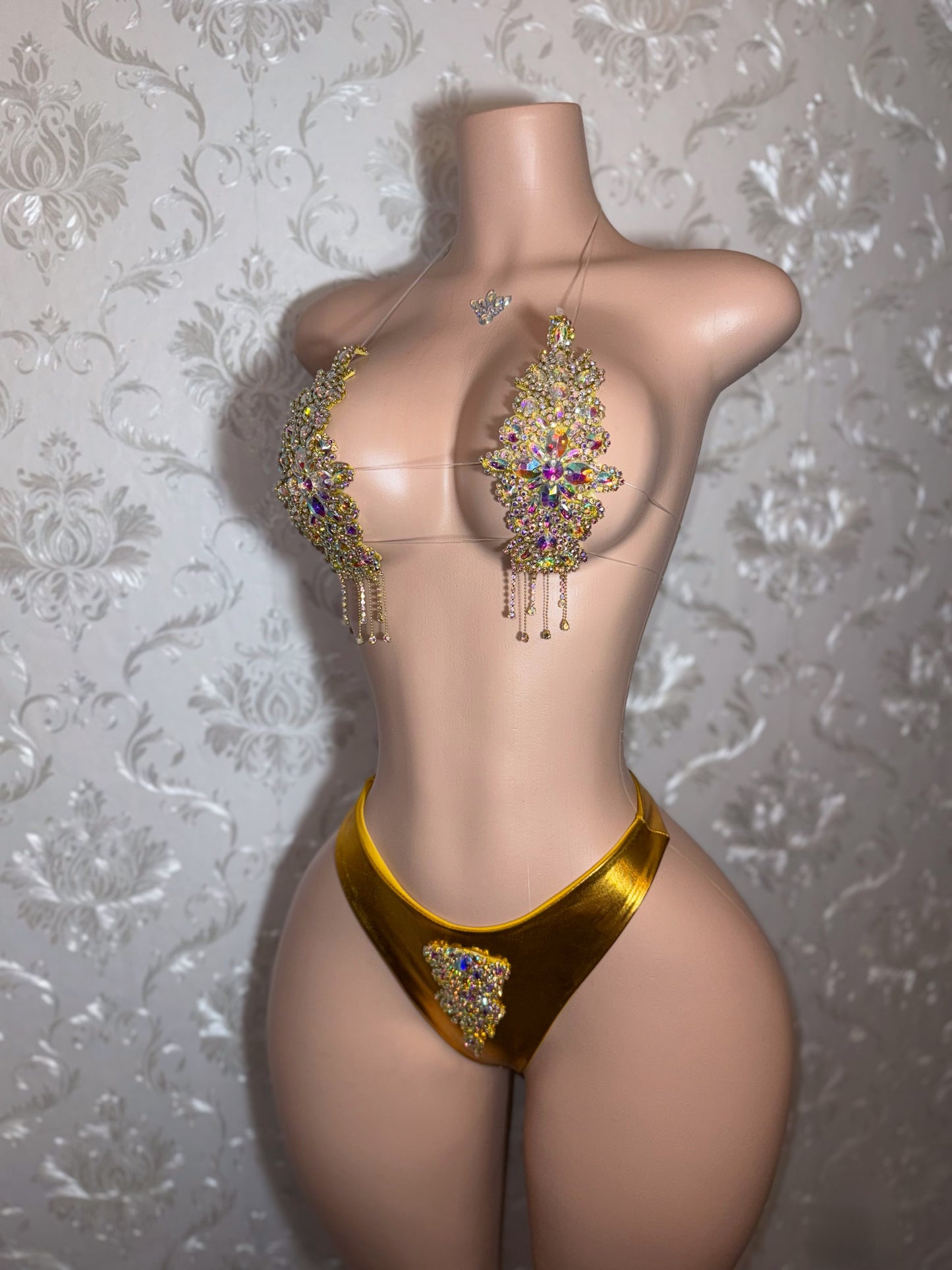 High Priestess Gold Crystal Birthday Set