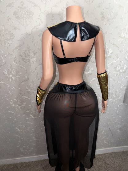 Egyptian Goddess 6 Piece Costume Set