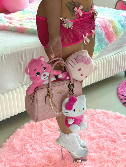 K Barker Lace Skirt Set With Bows As Seen On @xxtiffydollxx Fits XS-M