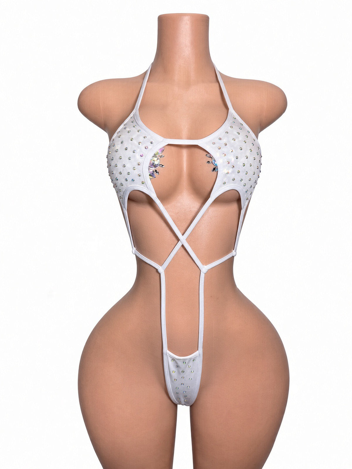 Don Who Leo Star Top Criss Cross One Piece Fits XS-M