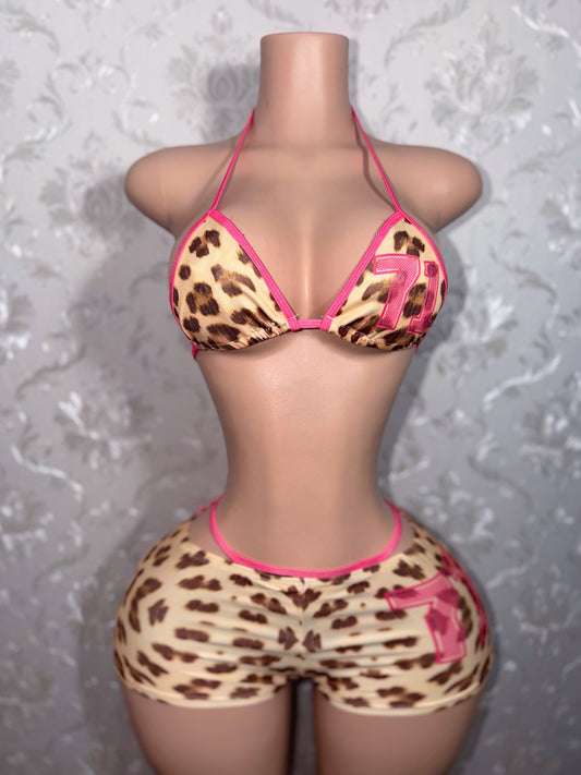Sunset Blvd Low Rise Cheetah 3 Piece