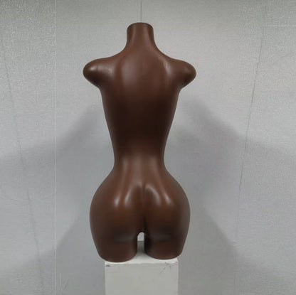 Half Body Coffee Brown Mannequin Wholesale