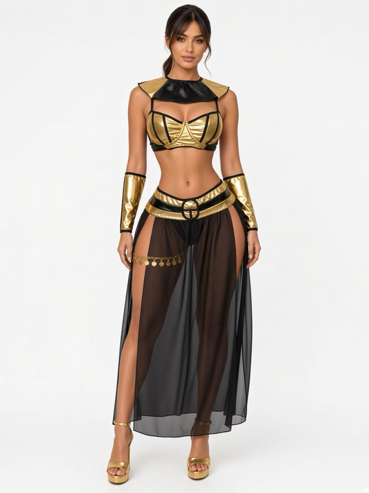 Egyptian Goddess 6 Piece Costume Set