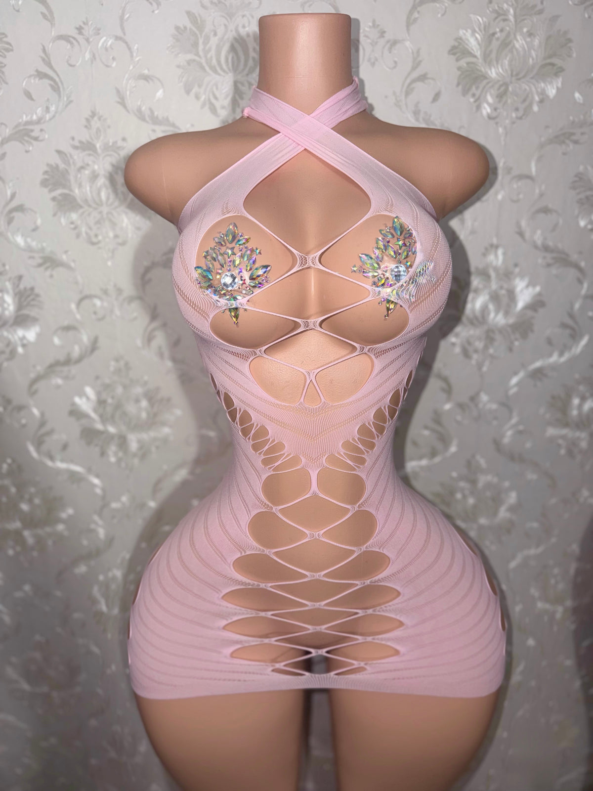 Miami Nightz Reversible Fishnet Dress XS-L