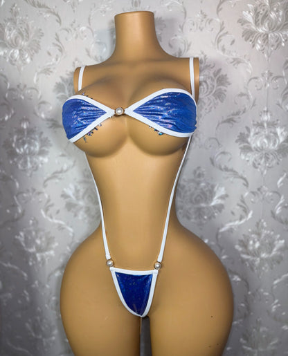 Yailin x SD Xotic Swim — Slingshot Bandeau Bikini