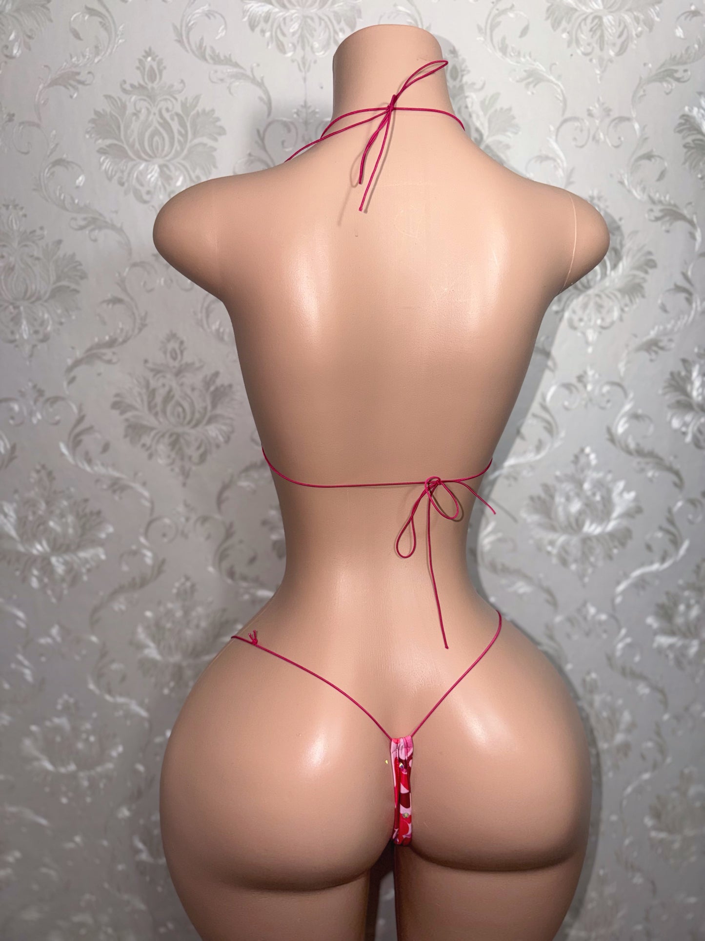 Jungle Doll 4 Piece Fishnet & Camo Bikini Set Fits XS-L